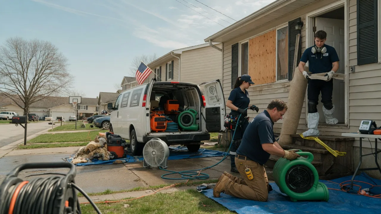 Water Damage Restoration in Oakwood, OK near me